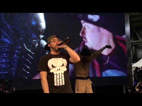 Zethone aka Zeth Castle Live dal palco "Movie" a Cartoomics 2016