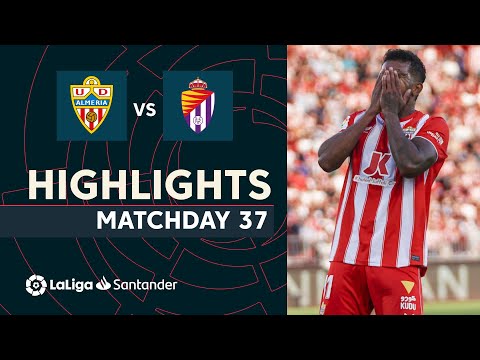 Highlights UD Almería vs Real Valladolid (0-0)