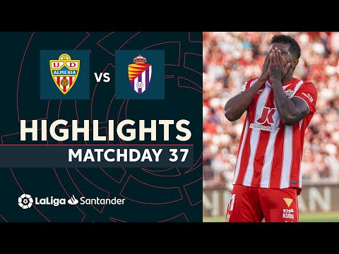 Videoresumen del Almería - Real Valladolid