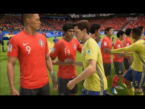 2018 FIFA World Cup Russia - Sweden vs Korea Republic - Gameplay (HD) [1080p60FPS]