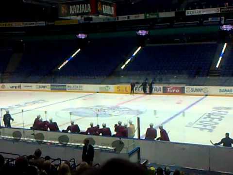 Minnesota wild practise in Helsinki 3.10.2010