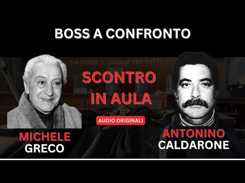 CONFRONTO DI MAFIA: MICHELE GRECO VS ANTONINO CALDARONE - SCONTRO AL MAXIPROCESSO A COSANOSTRA