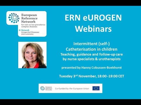 ERN eUROGEN Webinar 11: Intermittent (self-)Catheterisation in children