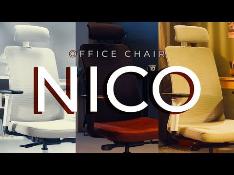 Work smarter. Sit consciously. Meet the Nico chair by Grospol.