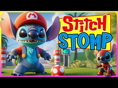 ⚡️ Stitch Costume Stomp ⚡️ Brain Break for Kids ⚡️ Just Dance ⚡️ Danny GoNoodle ⚡️ Jump Challenge