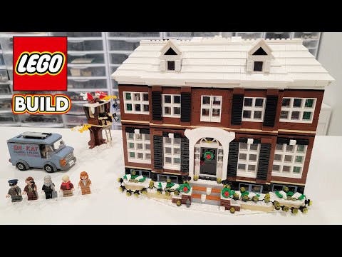 Building LEGO Ideas Home Alone 21330