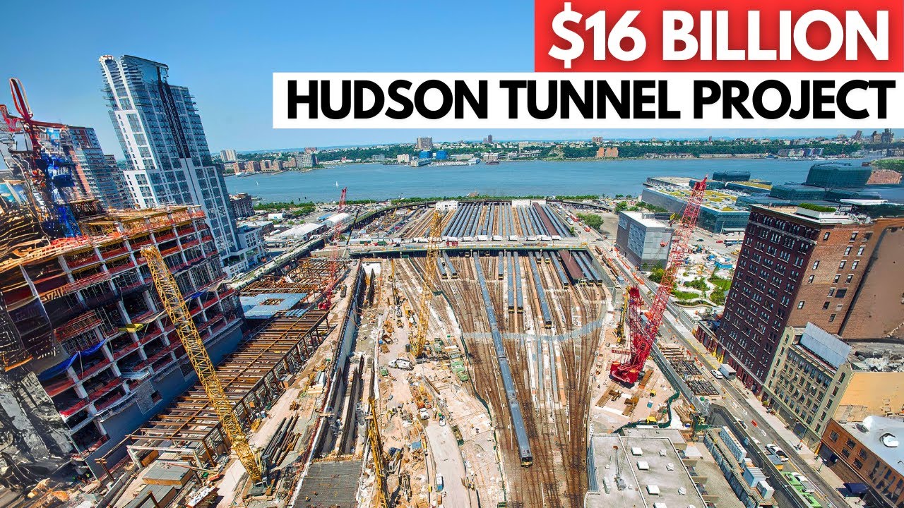 New York Is Building A $16 BILLION New Tunnel Beneath The Hudson River