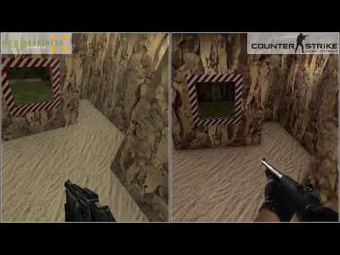 Concparison: Conc jumping in TFC vs CSGO