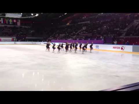 Team Finland 2 Long Program ISU World Junior Synchronized S