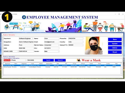 33 Employee Management System Project With Database In Python Python Project