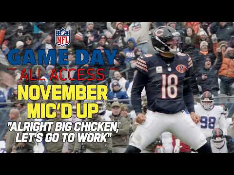 November Mic'd Up! | Game Day All Access