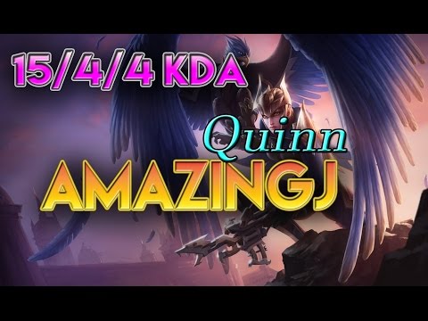 EDE AmazingJ - Quinn Top vs GangPlank - Full Game