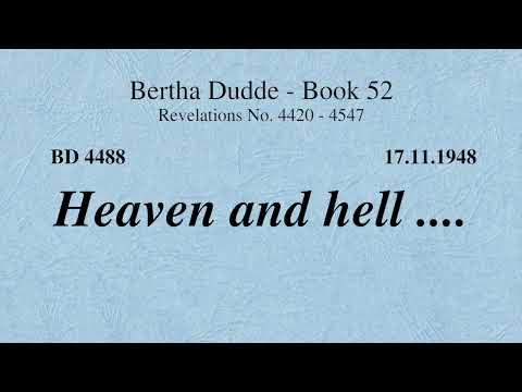 BD 4488 - HEAVEN AND HELL ....