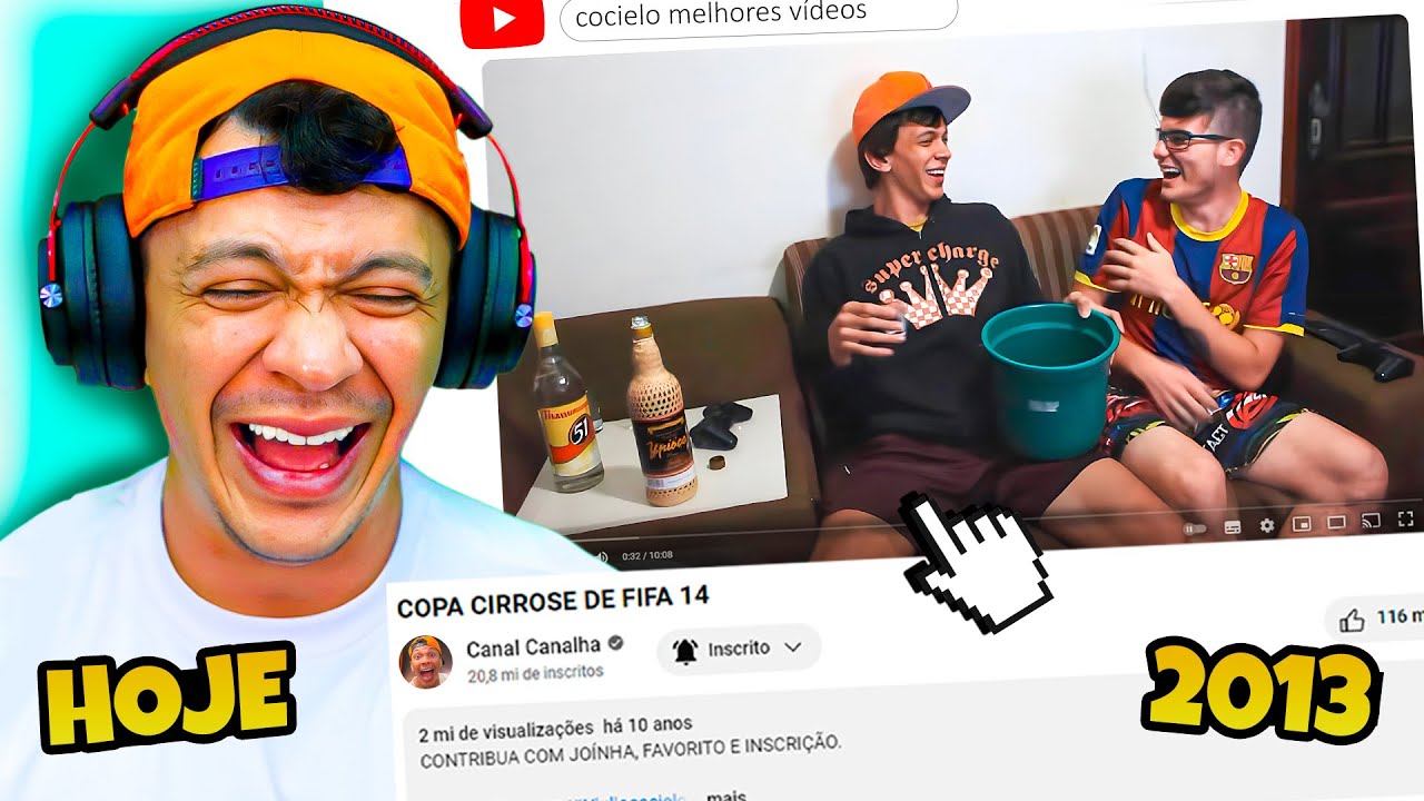 ASSISTINDO A PRIMEIRA COPA CIRROSE DE 2014 😂😂 *10 ANOS DEPOIS*