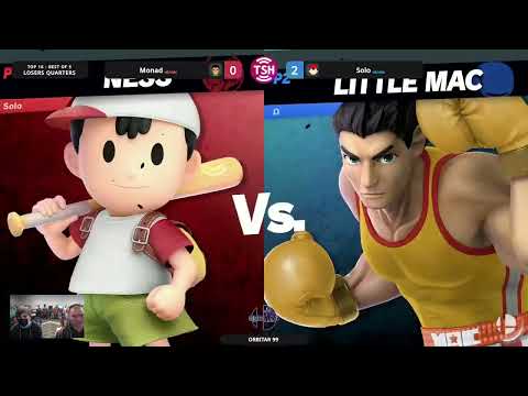 Monad (Little Mac) vs Solo (Ness) - Orbitar 99 - Losers Quarters