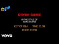 Sara Evans - Cryin' Game (Karaoke)