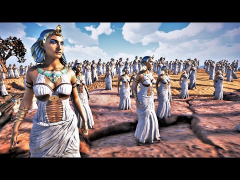 CLEOPATRA & HER ARMY vs 15.000 NIKOLA TESLA & 1 MILLION SPARTANS - Ultimate Epic Battle Simulator 2