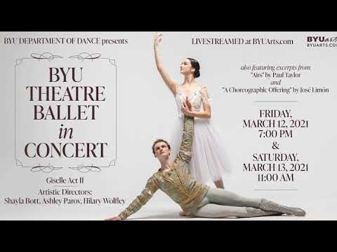 BYU Theatre Ballet in Concert (2021) Promo Video