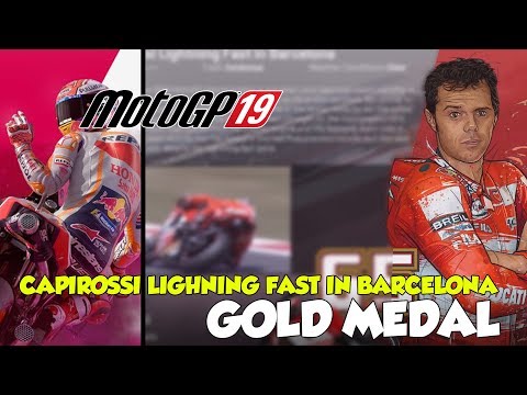 MotoGP 19 Capirossi Lightning Fast In Barcelona Gold Medal (Historical Challenge)