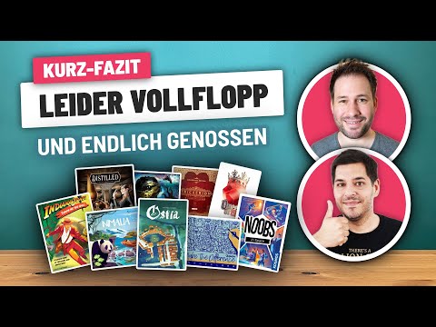 Aktuelle Brettspiel Hits und Flops im Kurzfazit!