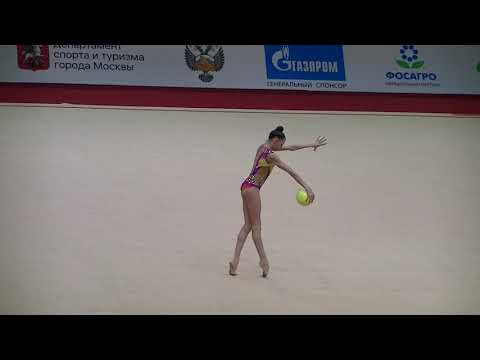 Trubnikova Daria (RUS)  ball Moscow  YOG Qualification 2018