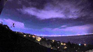 preview picture of video 'September 24th, 2013: Timelapse of Istanbul/Marmara Sea from Büyükada - cloudy sunset and moonrise'