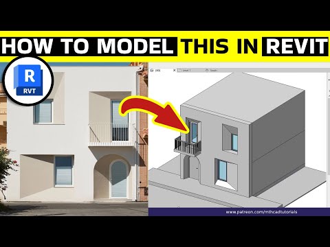 Elegant Facade in Revit Project #2 | Window Design
