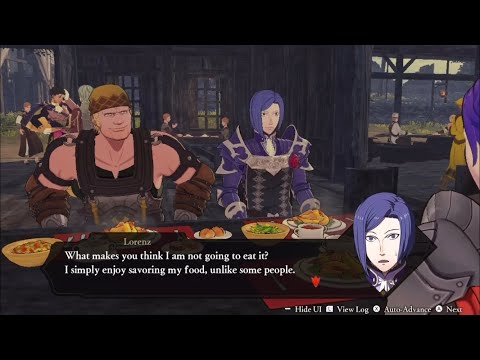 Golden Deer Unique Non-Battle Dialogue - FE Three Hopes