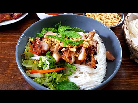 Grilled Chicken and Vermicelli Noodle Salad | How To Make It