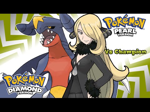 Pokemon Diamond/Pearl/Platinum - Battle! Champion Cynthia Music (HQ)