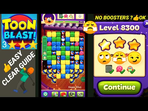 Toon Blast Level 8300 😤😏