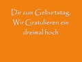 Sarah Hager - Wir Gratulieren mit Text 