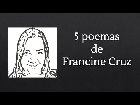 5 poemas de Francine Cruz