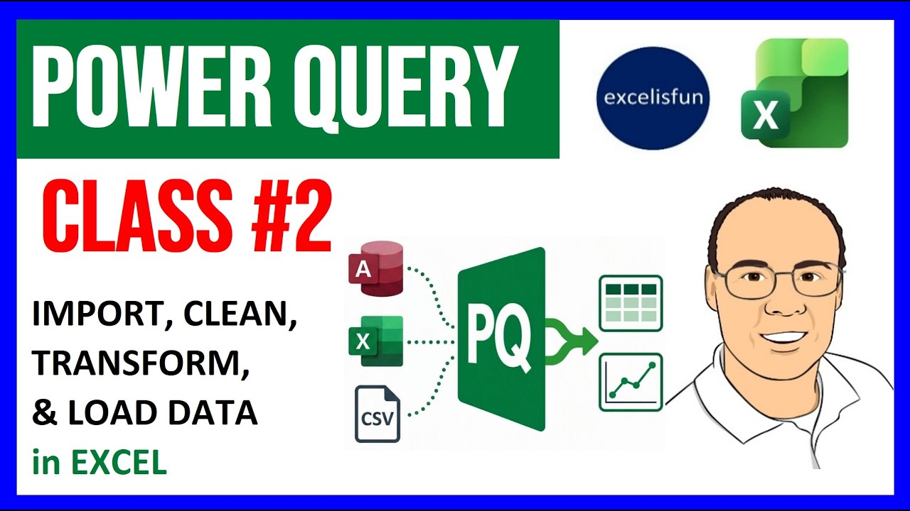 Power Query #2: Import, Clean, Transform & Load Data in Excel