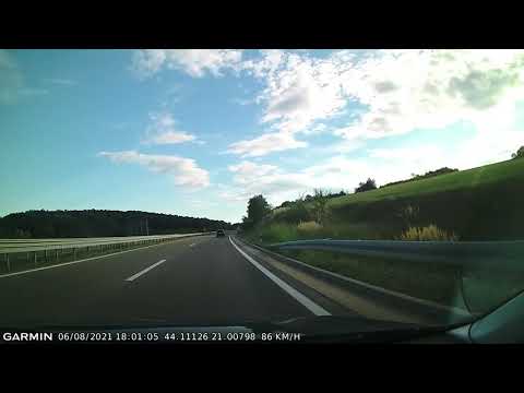 DRIVE #1640: Batočina-Kragujevac (Serbia) (timelapse 4x) *Read Description*