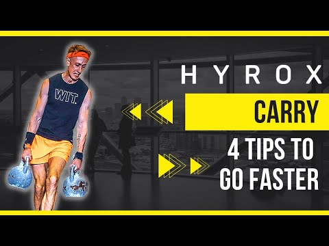 hyrox farmers carry tips to go faster in your hyrox race / hyrox training kettlebell carry tips