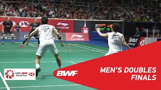 Download lagu F | MD | KAMURA/SONODA (JPN) [3] vs AHSAN/SETIAWAN (INA) [4] | BWF 2019 mp3