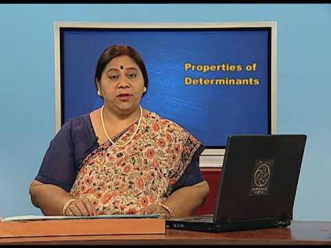 Properties of Determinants