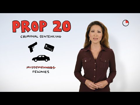 Prop 20 in a Minute: Tougher Criminal Sentencing (2020) | Ballot Brief | KCET