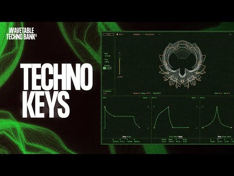 How to Make Techno Keys sound (free preset)