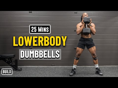 25 Mins Dumbbell Lowerbody Workout | Build Muscle 20
