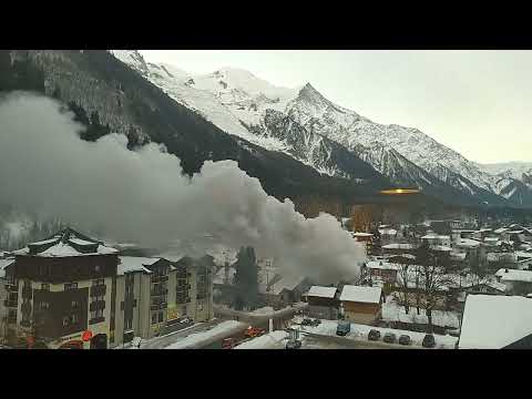 Major Chalet/Restaurant Fire in Chamonix 21 January 2022