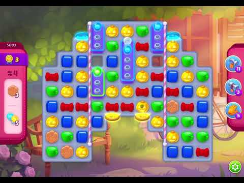 HomeScapes Level 5093 no boosters (12 moves)