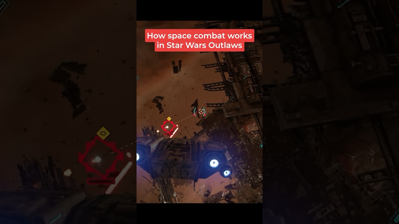 How space combat works in Star Wars Outlaws