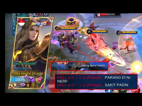 Lancelot WTF DAMAGE?! | Lancelot Montage#10 - Lancee Lott MLBB