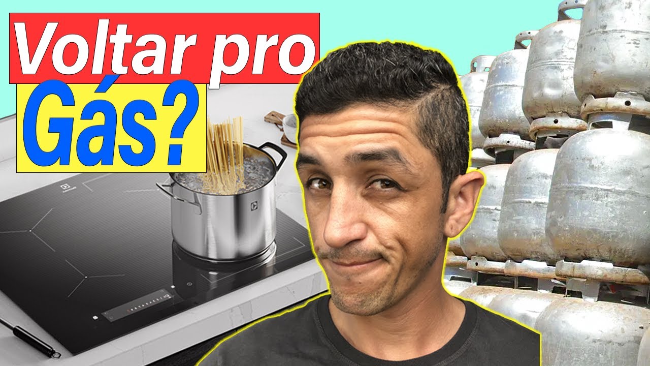 CONSUMO FOGÃO de INDUÇÃO *Detalhado vs GÁS / TA COMPENSANDO? 2023