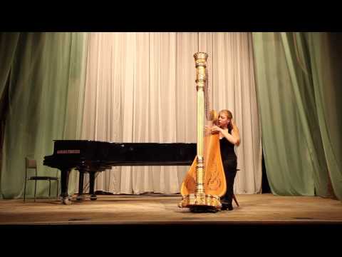 eMuse competition video - Oksana Sidyagina, harp, 23 years old, Russia