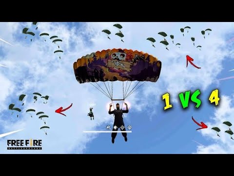 Solo vs Squad 2 Kar98k 23 Kill OverPower Gameplay - Garena Free Fire