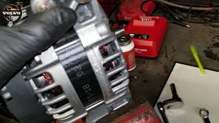 Volvo LR2 3.0T 3.2SI6  Alternator Replacement