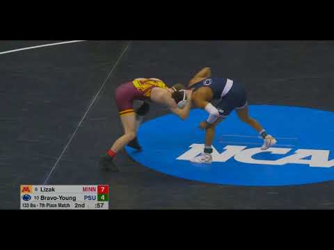NCAA 2019 Ethan Lizak vs Roman Bravo Young